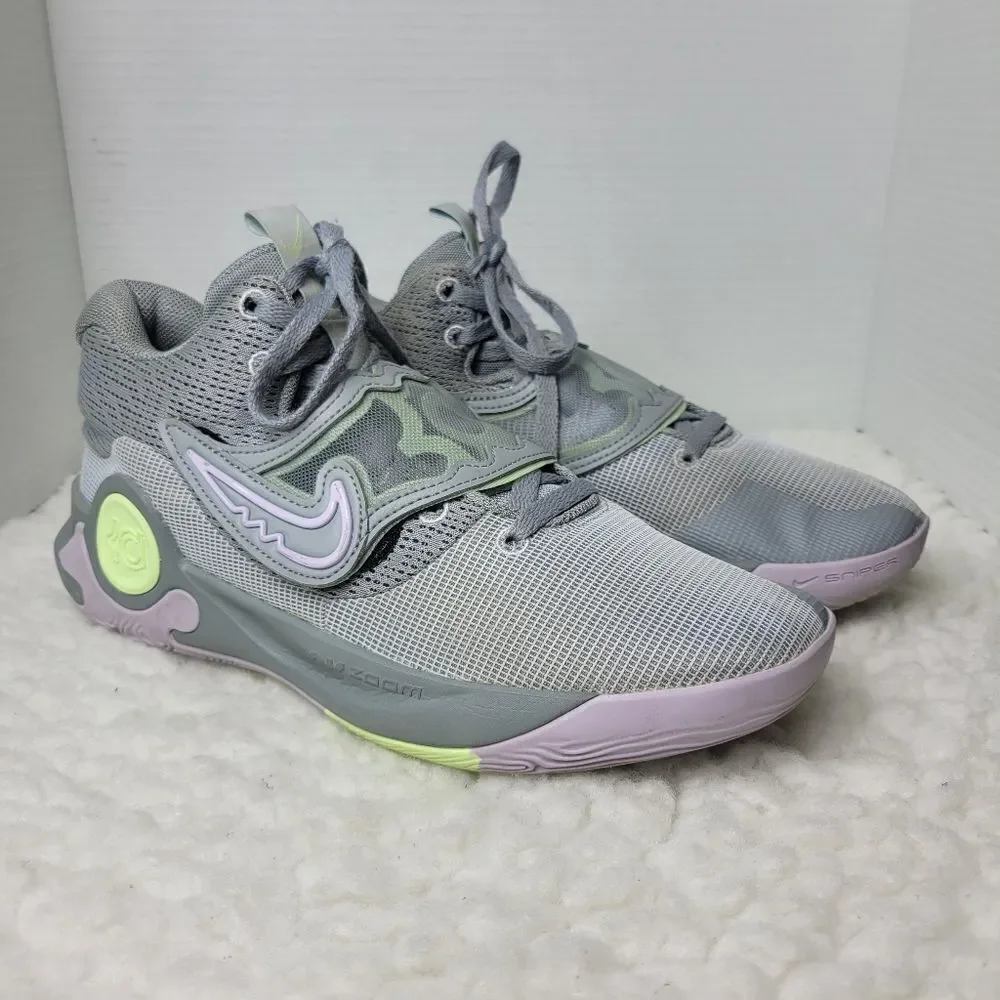 Nike KD Trey 5 X-Particle Sneaker Mens Size 10.5 Grey/Lilac/Violet Frost